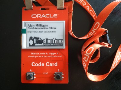 Oracle CodeCard